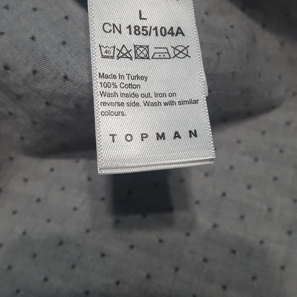 TOPMAN Men's Button Down Shirt - Picture 7 of 7